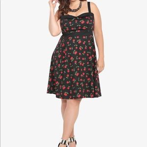 Torrid Retro Cherry Print Dress
